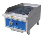Globe GCB15G-CR, Charbroiler, Gas, Countertop, Heavy Duty, 15" W
