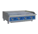 Globe GCB48G-CR, Charbroiler, Gas, Countertop, Heavy Duty, 48" W