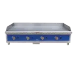 Globe GG48G, Griddle, Gas, Countertop, Heavy Duty, 4" W