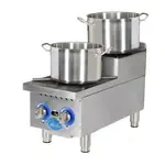 Globe GHPSU212G, Hotplate, Countertop, Gas, 12" W