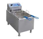 Globe PF16E, Fryer, Electric, Countertop, Full Pot, 16 Lbs. Oil Capacity