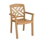 Grosfillex 45451408, Chair, Armchair, Stacking, Outdoor