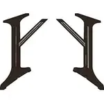 Grosfillex 55618302, Table Base, Plastic