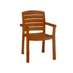 Grosfillex US119008, Chair, Armchair, Stacking, Outdoor