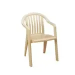 Grosfillex US282366, Chair, Armchair, Stacking, Outdoor