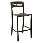 Grosfillex UT638017, Bar Stool, Stacking, Outdoor