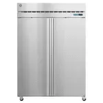 Hoshizaki F2A-FS, Freezer, Reach-In, Two-Section, Self-Contained, Solid Hinged Doors