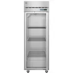 Hoshizaki R1A-FG, Refrigerator, Reach-In, One-Section, Self-Contained, Hinged Glass Door