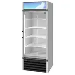 Hoshizaki RM-26-HC, Refrigerator, Merchandiser, Hinged Door, One-Section, Silver
