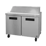 Hoshizaki SR48B-12, Refrigerated Counter, Sandwich / Salad Unit, 48" W, (12) 1/6 Pans, 2 Doors