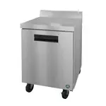 Hoshizaki WF27B, Freezer Counter, Work Top, 27" W, 1 Door, Adjustable Shelf