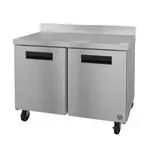 Hoshizaki WF48B, Freezer Counter, Work Top, 48" W, 2 Doors, Adjustable Shelves
