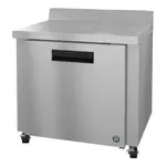 Hoshizaki WR36B, Refrigerated Counter, Work Top, 36" W, 1 Door, Adjustable Shelf