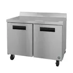 Hoshizaki WR48B, Refrigerated Counter, Work Top, 48" W, 2 Doors, Adjustable Shelves