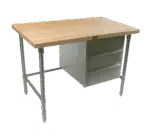 John Boos BTNS02, Work Table, Wood Top