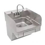 John Boos , PBHS-ADA-P-STD-SSLR, Sink, Hand