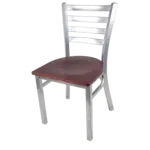 JustChair Manufacturing M20118-SIL-VS, Chair, Side, Indoor