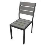 JustChair Manufacturing , PW80118, Chair, Side, Stacking, Outdoor