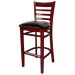 JustChair Manufacturing , W20130-PS-GR1, Bar Stool, Indoor