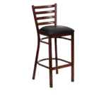 JustChair Manufacturing , WL20130-PS-GR1, Bar Stool, Indoor