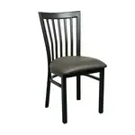 JustChair Manufacturing WL38118-VS, Chair, Side, Indoor, Slat Back