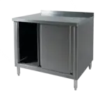 Klingers Trading , BCB2472, Work Table, Cabinet Base Sliding Doors