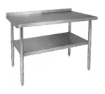 Klingers Trading BSG2472, Work Table,  63" - 72", Stainless Steel Top