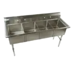 Klingers Trading , ECS4, Sink, (4) Four Compartment