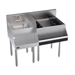 Krowne Metal KR24-42-10, Ice Bin With Cold Plate, 25" W, 37" H