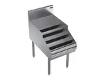 Krowne Metal KR29-18RD, Underbar Liquor Bottle Display, 20" W, 37" H