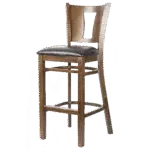 MKLD Furniture , A6332-BS SOLID, Bar Stool, Indoor