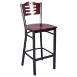 MKLD Furniture , AM836B-BS BV, Bar Stool, Indoor