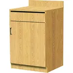 Oak Street M8210-OAK-ASSEMBLED, Wait Station Cabinet