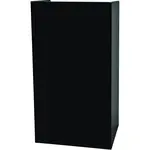 Oak Street M8810-BLK-ASSEMBLED, Hostess Maitre D Stand