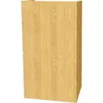 Oak Street M8810-OAK-ASSEMBLED, Hostess Maitre D Stand