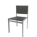 Oak Street , OD-CM-TK-G, Chair, Side, Outdoor