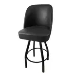 Oak Street SL0136-BLK, Bar Stool, Swivel, Indoor