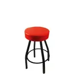 Oak Street SL1132-RED, Bar Stool, Swivel, Indoor
