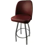 Oak Street SL2136-CCS-WINE, Bar Stool, Swivel, Indoor