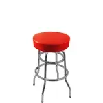Oak Street SL3129-RED, Bar Stool, Swivel, Indoor