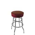 Oak Street SL3129-WINE, Bar Stool, Swivel, Indoor