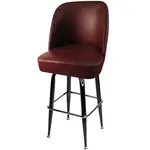 Oak Street SL3133-WINE, Bar Stool, Swivel, Indoor