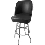 Oak Street SL3134-BLK, Bar Stool, Swivel, Indoor