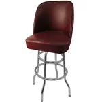 Oak Street SL3134-WINE, Bar Stool, Swivel, Indoor
