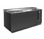 Serv-Ware BC-50-HC, Bottle Cooler, 49-2/5" W, 27" D, Black