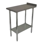 Serv-Ware FTG-3012-4, Work Table, 12" - 21", Stainless Steel Top