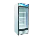 Serv-Ware GR23-HC, Refrigerator, Merchandiser, Glass Door, One-Section, White