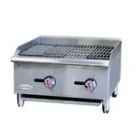 Serv-Ware SCBS-24, Charbroiler, Gas, Countertop, 24" W