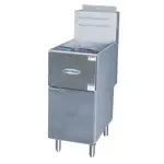 Serv-Ware SGF-50N, Fryer, Gas, Floor Model, Full Pot, Natural Gas, Adjustable Legs, 50 Lb Oil Capacity