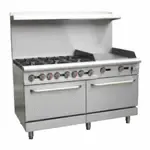 Serv-Ware SGR-6B-24G, Range, 60" Restaurant, Gas, Natural Gas